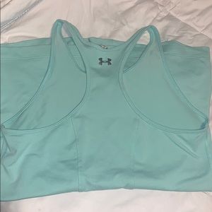 Light green workout tank